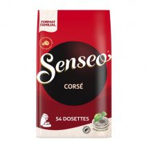 Café corsé Senseo - 54 dosettes souples
