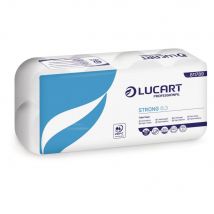 Papier toilette Lucart - 72 rouleaux de 250 feuilles - Blanc