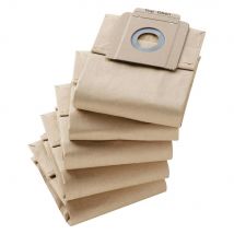 Sacs en papier Karcher - 2 couches - pour aspirateur 10/1 - lot de 10
