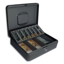 Coffret-caisse à monnaie et billets Pavo - 30 x 9 x 23 cm