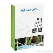 Papier A4 blanc 80g recyclé - CIE 135 - Ramette Papier de 500 feuilles