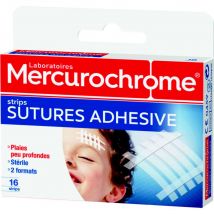 Boîte de strips sutures adhésives Urgo - Boîte de 16