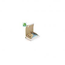Étui emballage postal carton brun RAJA avec fermeture adhésive - 43 x 31 cm pour format A3 cadre, tableau - Lot de 25