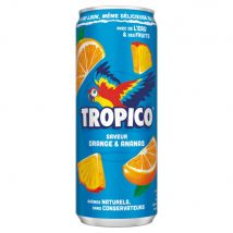 Tropico Orange & Ananas format slim - Lot de 24 canettes de 33 cl