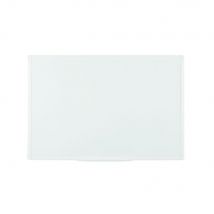 Tableau Blanc Laqué Magnétique Bi-office Antimicrobien Cadre Aluminium - 120 X 90 Cm