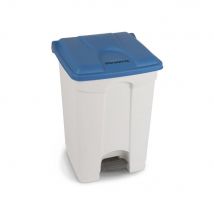 Poubelle À Pédale En Plastique Mondoffice - 90l - Bleu
