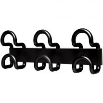 Patère Design Unilux - 3 patères - noir