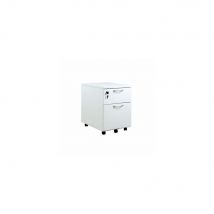 Caisson mobile E-link direction - 2 tiroirs - blanc