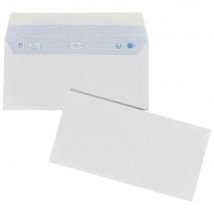 Enveloppes 110x220 La Couronne - blanches - auto-adhésive - 80 g - boîte de 200