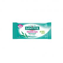 Lingettes désinfectantes multi-usages Sanytol - Paquet de 72