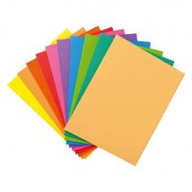 Sous-chemises 80g - 22 x 31 cm - assortis vifs - lot de 100