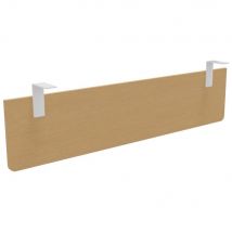 Voile De Fond Triomphe , E-link Mélaminé Hêtre - Pour Bureau L 160 Cm Fixation Blanche