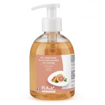 Crème lavante Raja pour les mains - parfum Pamplemousse - Flacon-pompe de 300 ml