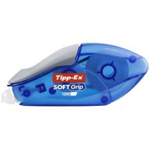 Roller de correction Tipp-ex Soft grip - dépose frontale - emplacement grip pour faciliter la prise en main - 4,2 mm x 10 m