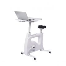 Vélo-bureau One 110 x 80 avec table réglable 60 x 50 cm