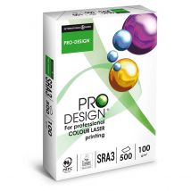 Papier ProDesign - blanc satiné - 100 g - SRA3 - spécial laser - Ramette Papier 500 feuilles