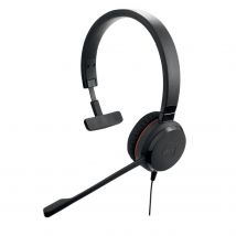Casque USB filaire Jabra Evolve 20SE MS Mono - Noir