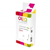 Cartouche d'encre remanufacturée Owa - compatible pour Canon CL-51 - Tricolore