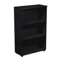 Meuble mi-hauteur Pulse - métal - sans portes - noir