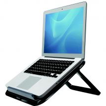 Support ordinateur portable Fellowes Quick Lift - Noir