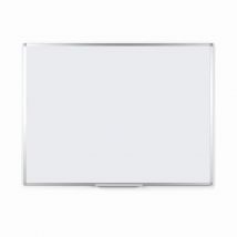 Tableau Blanc Laqué - Magnétique - Cadre Aluminium - 45 Cm X 60