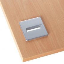 Obturateur Tempo - L 80 x P 80 mm - aluminium