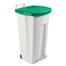 Poubelle à pédale Rossignol Boogy 90 litres - Vert