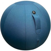 Siège ballon ergonomique pour bureau Alba Ergo Ball - Housse tissu Bleu