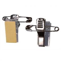 Clip Adhésif Evolis métal/Pince pour Badgy 100/200 - pack de 100