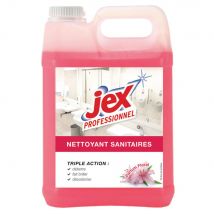 Nettoyant sanitaire 3 en 1 Jex - Parfum floral - Bidon de 5 L