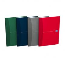 Carnet Oxford Office Essentials - A4 - couverture souple - cousu - 192 pages - quadrillé - couleurs assorties - compatible SCRIBZEE