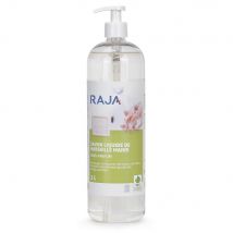 Savon de Marseille liquide RAJA pour les mains Flacon-pompe 1l sans parfum - Lot de 12
