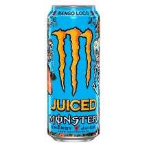 Boisson énergisante Monster Energy Mango Loco - Pack de 12 canettes de 50 cl