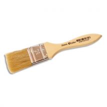Brosse large en soie de porc - 35 mm