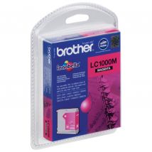 Brother LC1000M - Magenta - original - cartouche d'encre - pour Brother DCP-350, 353, 357, 560, 750, 770, MFC-3360, 465, 5460, 5860, 660, 680, 845, 