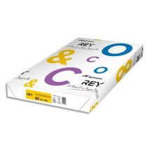Papier Rey Text and Graphics - blanc - laser et jet d'encre - 80 g - A3 - Ramette Papier de 500 feuilles - Lot de 5