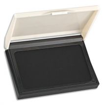 Tampon Encreur Réencrable - 10.5x6.5cm - Noir