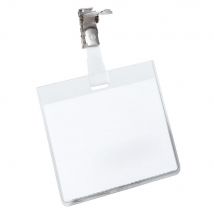 Badges à clip Durable - fermé - boîte de 25