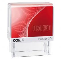 Tampon à formule Colop : URGENT - encrage automatique - empreinte rouge 38 x 14 mm