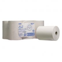 Bobine d'essuyage Slimroll - blanc - 1 pli - 165 m - lot de 6