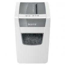 Destructeur de documents Leitz IQ Slim Home Office coupe croisée DIN P4 - 10 feuilles - corbeille 23L