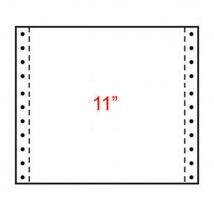 Papier listing Exacompta 380 x 280 mm Zone vert 70g/m² - carton de 2000 feuilles