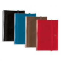 Agenda semainier Oxford Compact Organizer - 1 semaine sur 2 pages - décembre à décembre - 15 x 21 cm - coloris assortis - Lot de 6