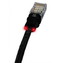 PATCHSEE Cordon RJ45 catégorie 5e U/UTP noir - 3,1 m