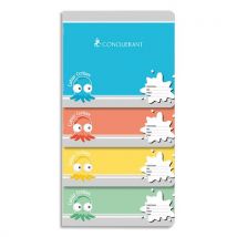 Cahiers Conquérant 7 Maternelle - 17x14,7cm à l'italienne - 24 pages double ligne 5mm - Lot de 25