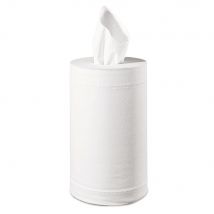 Essuie-tout double épaisseur pure Ouate - bobine 200 feuilles - blanc