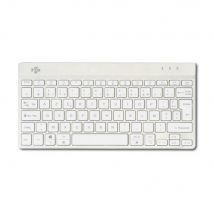 R-go tools clavier ergonomique r-go compact break, clavier compact avec logiciel de pause,azerty (fr), bluetooth, blanc