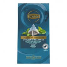 Thé English Breakfast Lipton Exclusive Selection - 25 Sachets Fraîcheur