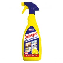 Nettoyant Dégraissant Solipropre Parfum Citron - Spray 650 Ml - Lot De 2