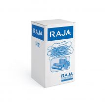 Bracelet élastique Raja - 200 x 2 mm - en caoutchouc naturel - Boîte 1 kg (paquet 1000 grammes)